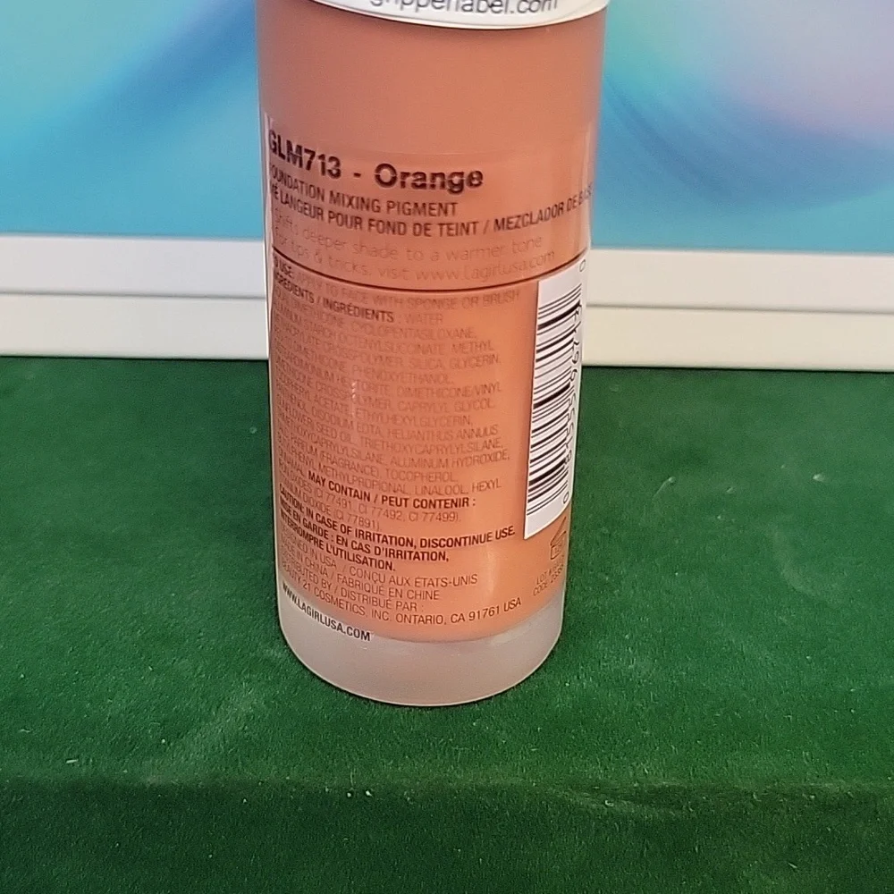 LA Girl PRO.color Foundation Mixing Pigment Custom Shade 30ml Orange